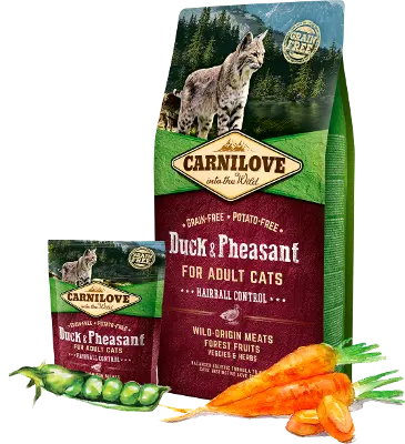 Carnilove Cat : Duck & Pheasant - Hairball
