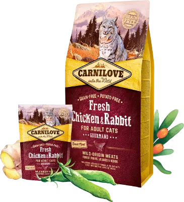 Carnilove Cat : Fresh Chicken & Rabbit 