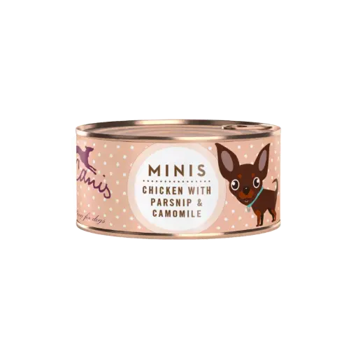 [4DC0070039] Terra Canis : Mini : Kip met Pastinaak, Paardenbloem & Kamille