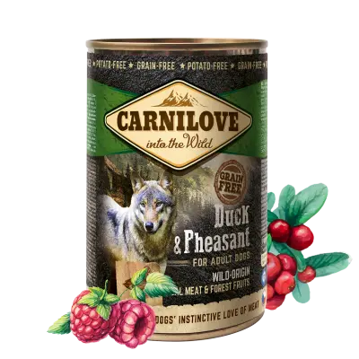 [4DC0640037] Carnilove Dog : Can - Duck