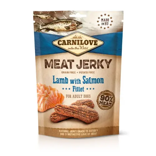 [4DC0640052] Carnilove Dog : Jerky - Lamb with Salmon