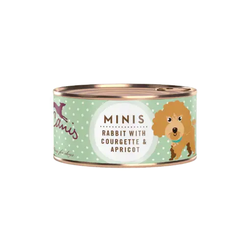 [4DC0070043] Terra Canis : Mini : Konijn met Courgette & Komkommerkruid (bernagie)