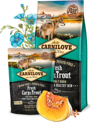 Carnilove Fresh Dog : Brok - Carp & Trout