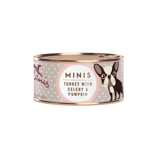 [4DC0070044] Terra Canis : Mini : Kalkoen met Selderij, Pompoen & Waterkers 