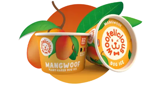 [4DC069004] Woofelicious : Mangwoof Hondenijsje  