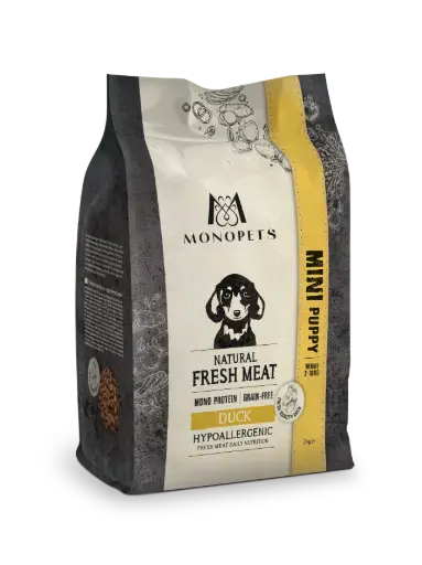 [4DC0360097] Monopets : Fresh Meat MINI Duck - Puppy - 2kg