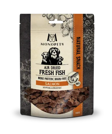 Monopets : Fresh Fish Cubes Salmon S/M