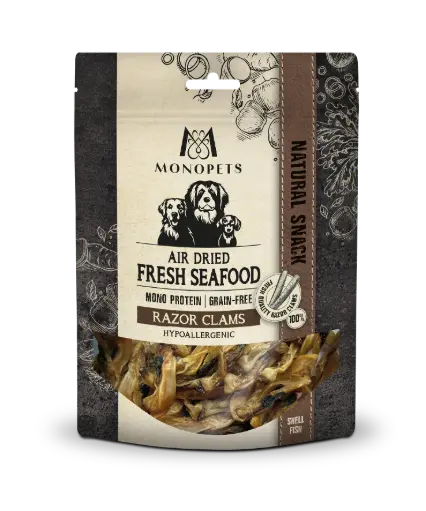 [4DC0360078] Monopets : Fresh Fish Seafood Razor Clams