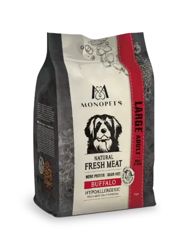 [4DC0360080] Monopets : Fresh Meat LARGE Buffalo - 12,5 kg 
