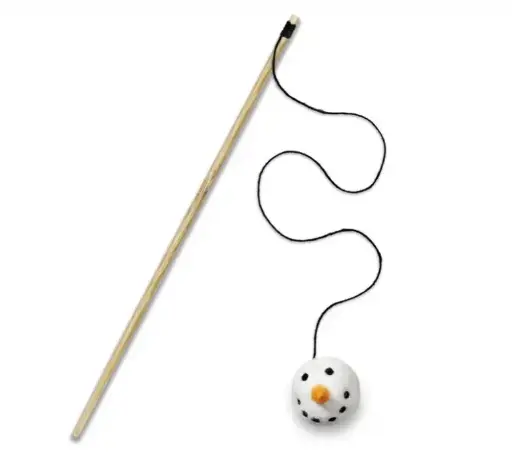 [4DC0220066] Green & Wilds : Brrrian, Eco Cat Teaser Toy with Catnip