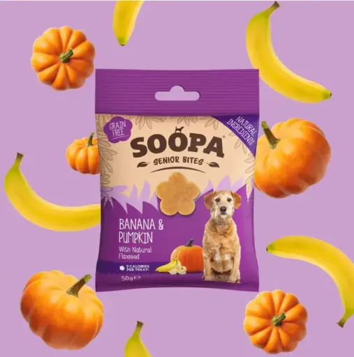 Soopa : Healthy Bites : Banana & Pumpkin - Senior
