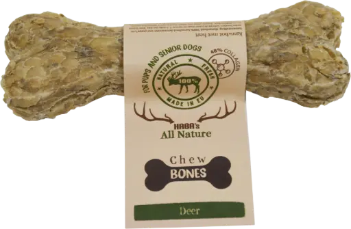 [4DC0460304] HABA's All Nature : Kauwbot Hert - Senior/Puppy 