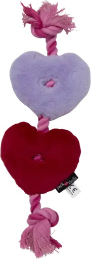 [4DC0460310] Jack&Vanilla : Holidays Soft Toy Heart Rope