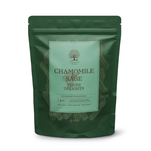 [4DC0200041] Essential Foods : Chamomile & Sage Teeth Delights