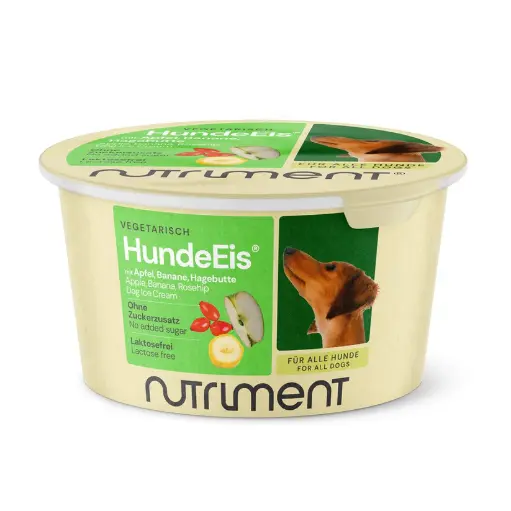 [4DC0130086] Nutriment : Hondenijs - Appel, Banaan & Rozenbottel
