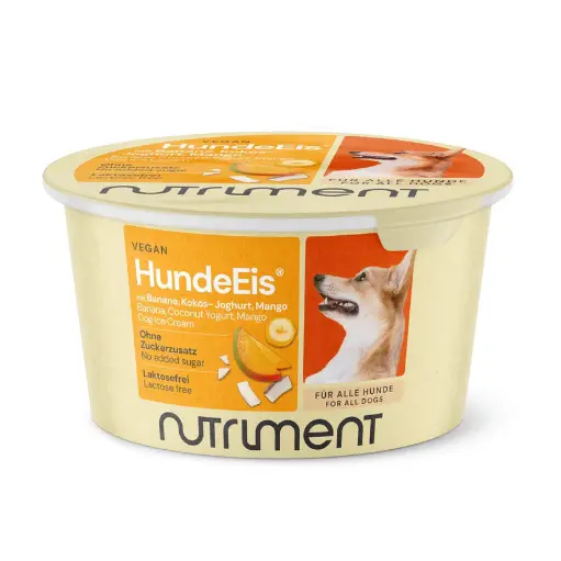 [4DC0130088] Nutriment : Hondenijs - Banaan, Kokosyoghurt & Mango