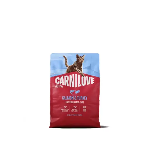* Carnilove Cat Active : Salmon & Turkey