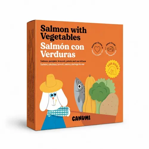 [4DC0390458] Canumi : Zalm met Groenten