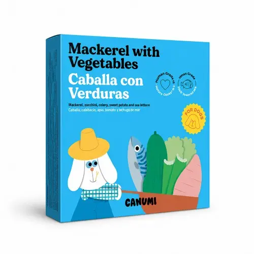 [4DC0390456] Canumi : Makreel met Groenten
