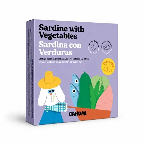 [4DC0390457] Canumi : Sardines met Groenten