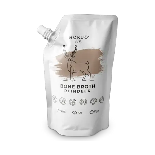 [4DC0610020] Hokuō : Reindeer Bone Broth - 400 ml