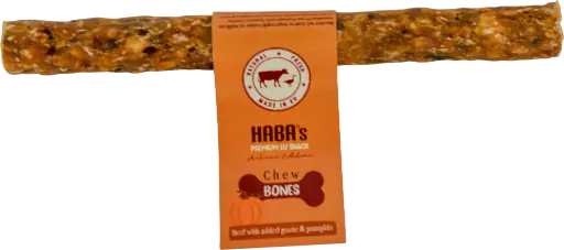 [4DC0460348] HABA's All Nature : Kauwstick Rund, Gans & Pompoen - Herfstspecial