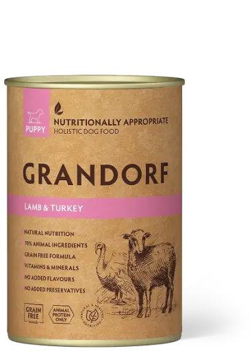 Grandorf : Lamb & Turkey - Puppy 