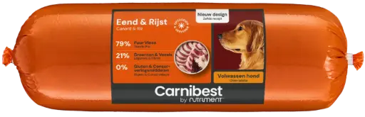 [4DC0130010] Carnibest : Eend & Rijst - 500 g 