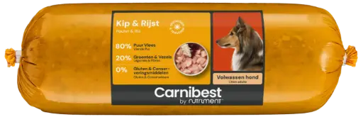 [4DC0130014] Carnibest : Kip & Rijst - 500 g 