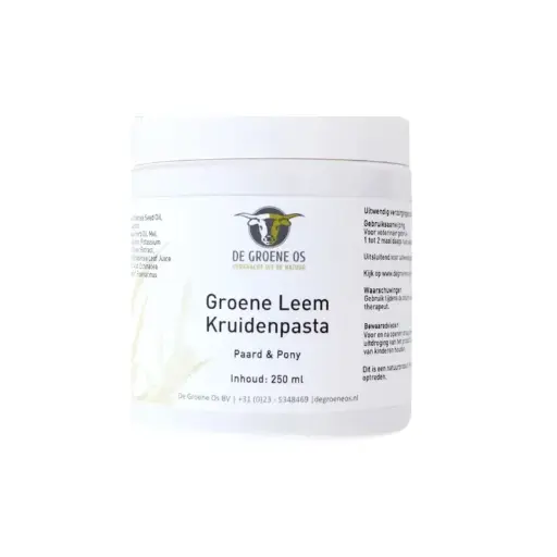 [4DC0140014] De Groene Os : Groene Leem Kruidenpasta