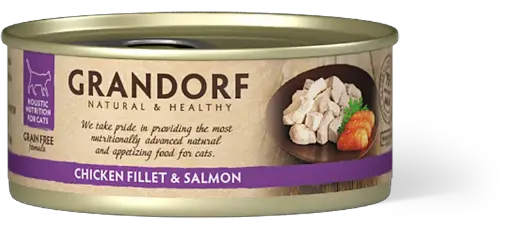 [4DC0020067] Grandorf : Chicken Breast & Salmon - Cat