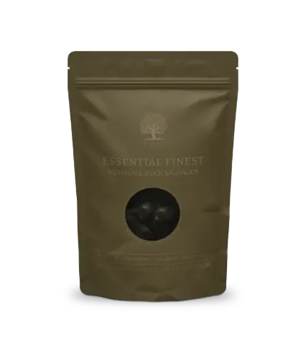 [4DC0200007] Essential Finest : Venison & Duck Sausages 