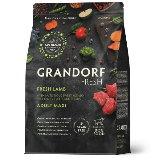 [4DC0020102] Grandorf Fresh : Lamb - Adult Maxi Breeds