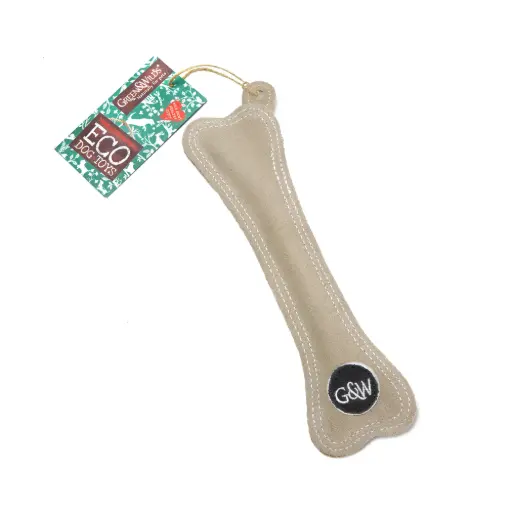 [4DC0220008] Green & Wilds : Bone Buddy, Eco Dog Toy