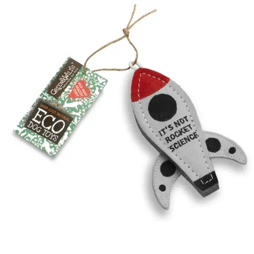 [4DC0220033] Green & Wilds : It's not Rocket Science, Eco Dog Toy