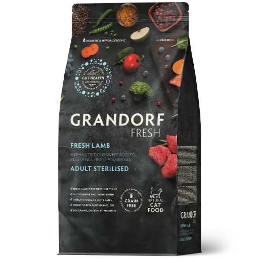 [4DC0020117] Grandorf Fresh : Lamb - Cat Sterilised