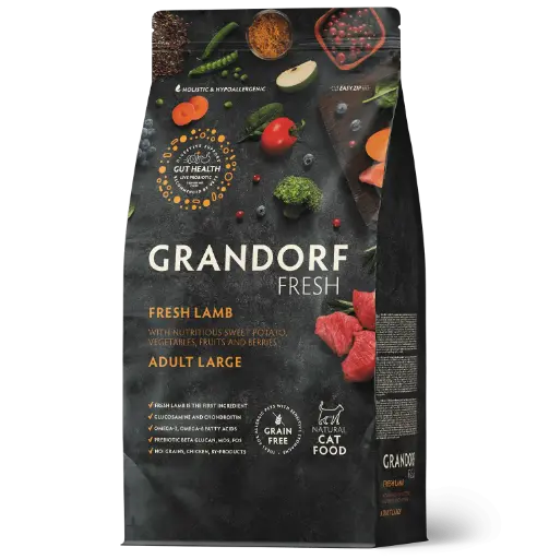 Grandorf Fresh : Lamb - Adult Cat Large