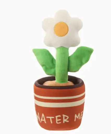 [4DC0270126] Hugsmart - Puppy Garden - Madeliefje in pot