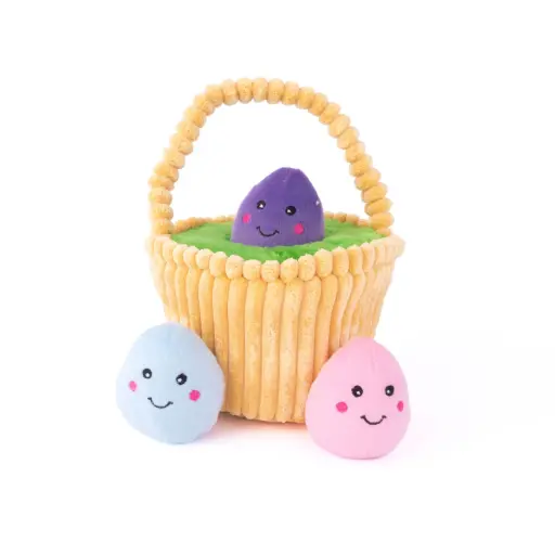 [4DC0270189] Zippy Paws : Easter Egg Basket 